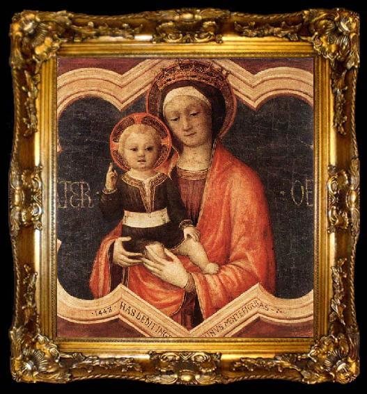 framed  Jacopo Bellini Madonna and Child, ta009-2